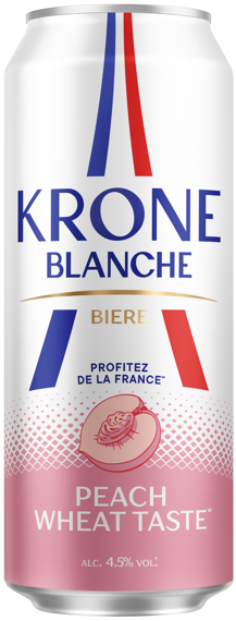 Krone Blanche Biere Peach