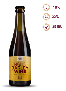 ENGLISH BARLEYWINE whiskey barrel aged